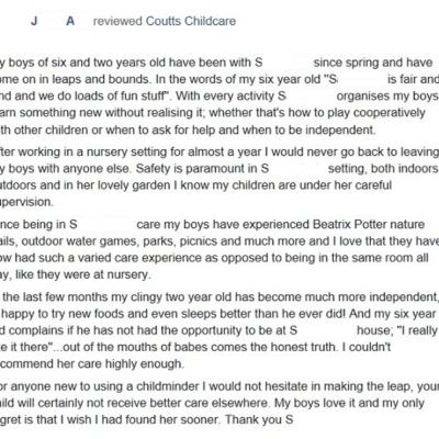 Image from Coutts Childcare