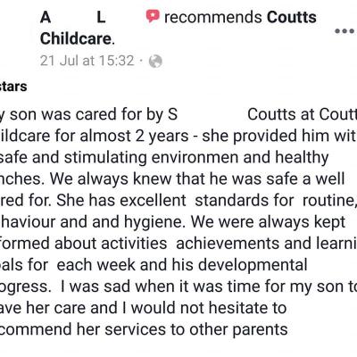 Image from Coutts Childcare