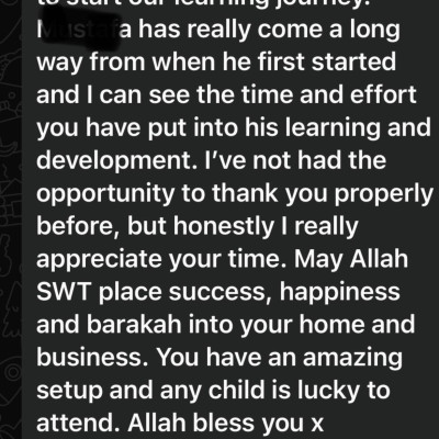 Image from Misbah childminder 