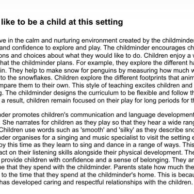 Image from GLH Childminding