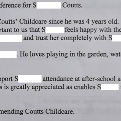 Image from Coutts Childcare