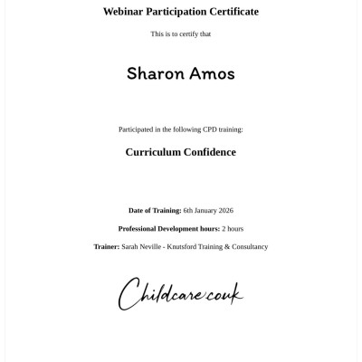 Image from Sharon Amos Services